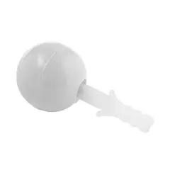 DVP - Tope De Puerta Esférico Plástico Blanco 25 Un