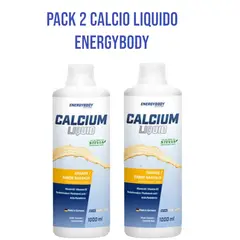 ENERGY BODY - PACK 2 CALCIO LIQUIDO SABOR NARANJA ENERGYBODY 2 LITROS TOTAL
