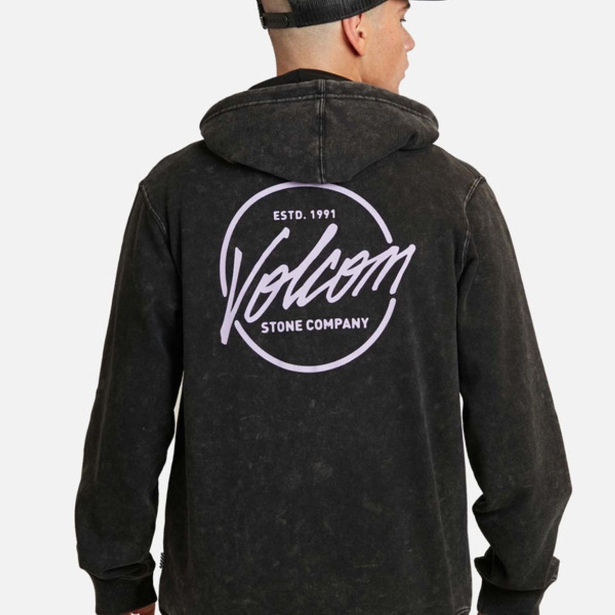 VOLCOM - Poleron Mirage Melody Negro Hombre