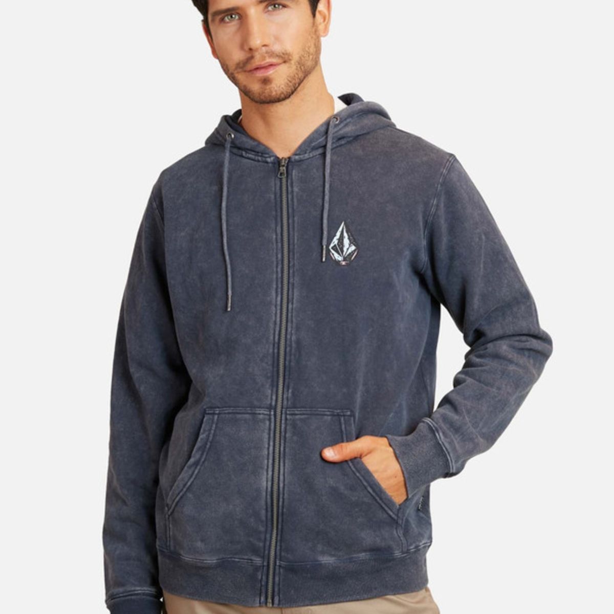 VOLCOM - Poleron Zen Zephyr Azul marino Hombre