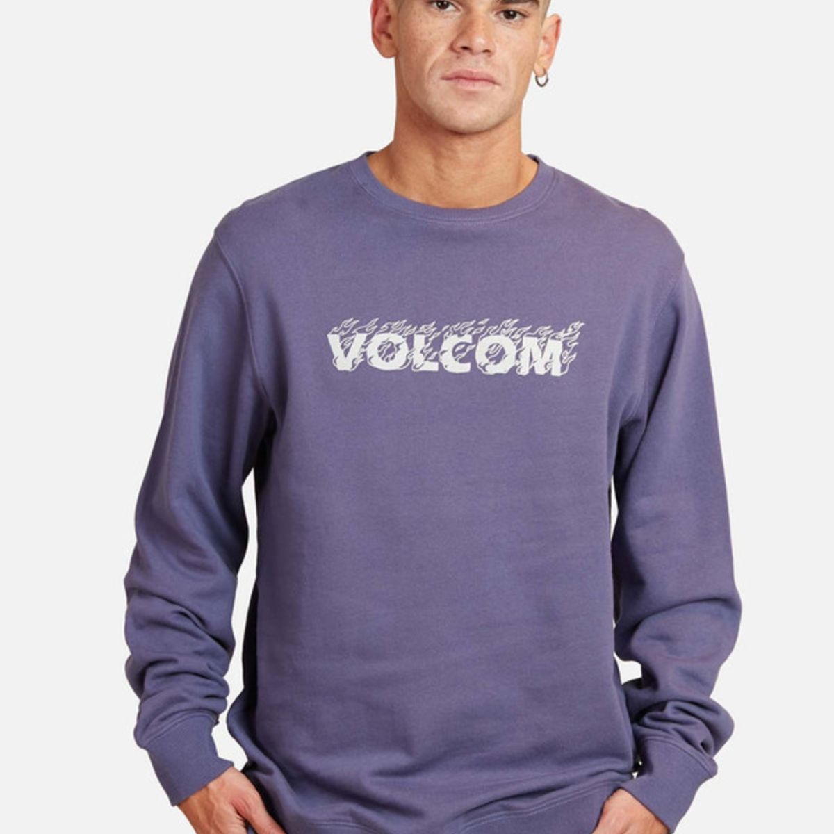VOLCOM - Poleron Opulent Oasis Morado Hombre.