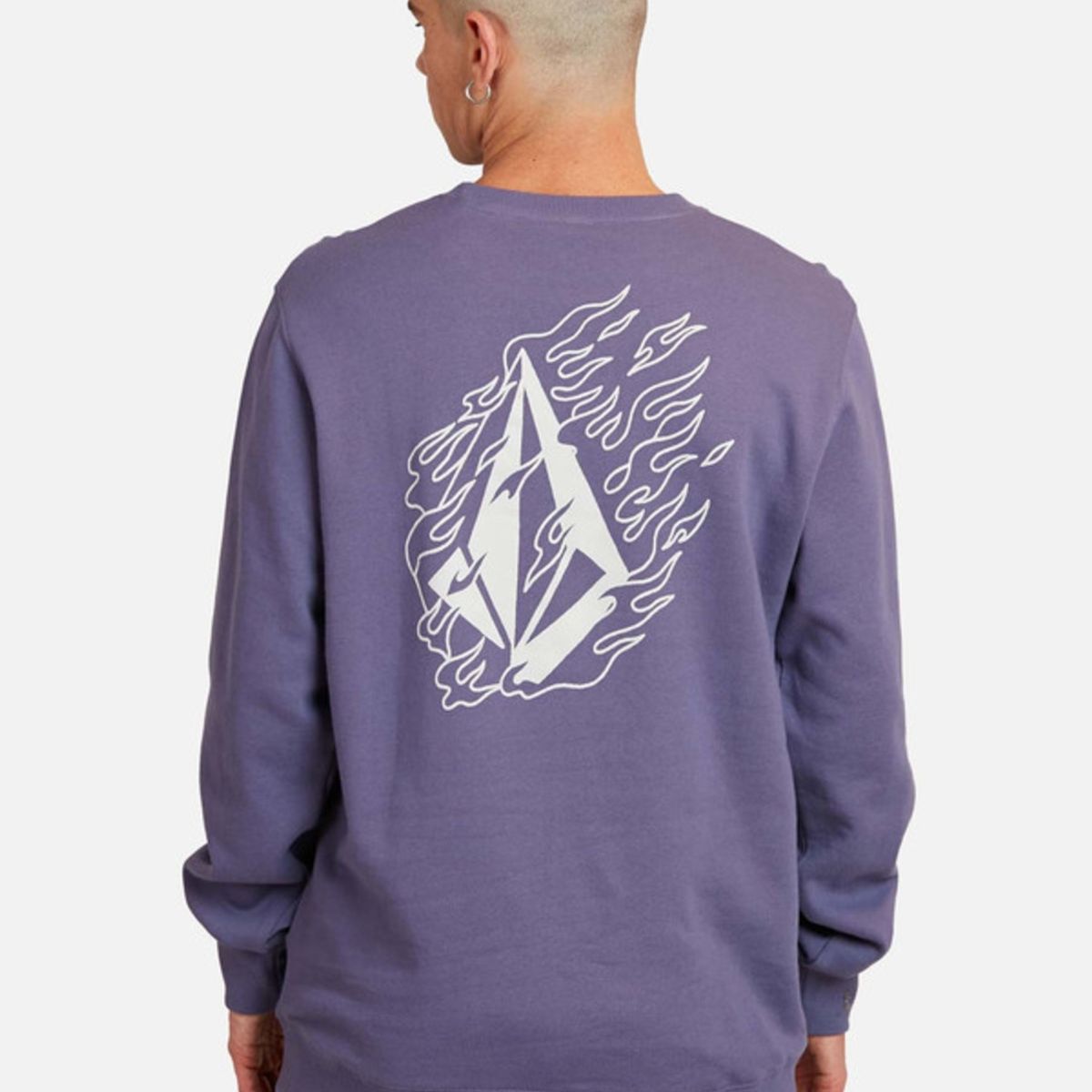 VOLCOM - Poleron Opulent Oasis Morado Hombre.