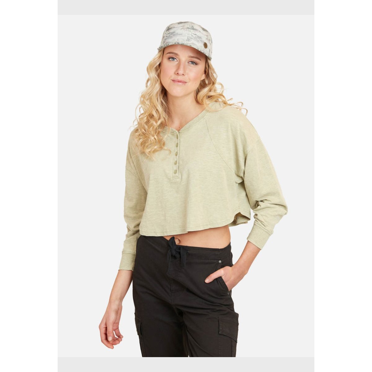 MAUI AND SONS - Polera Casual Acid Mujer Verde 