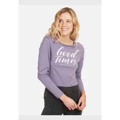 MAUI AND SONS - Polera Good Times Mujer Morado