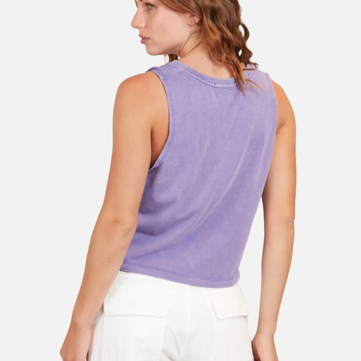 MAUI AND SONS - Polera Butterfly Vibes Mujer Morado 