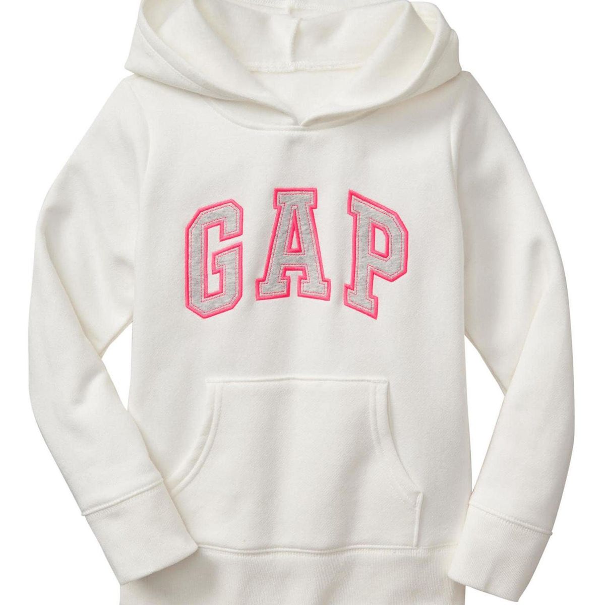 GAP - Polerón Logo Con Gorro Blanco GAP