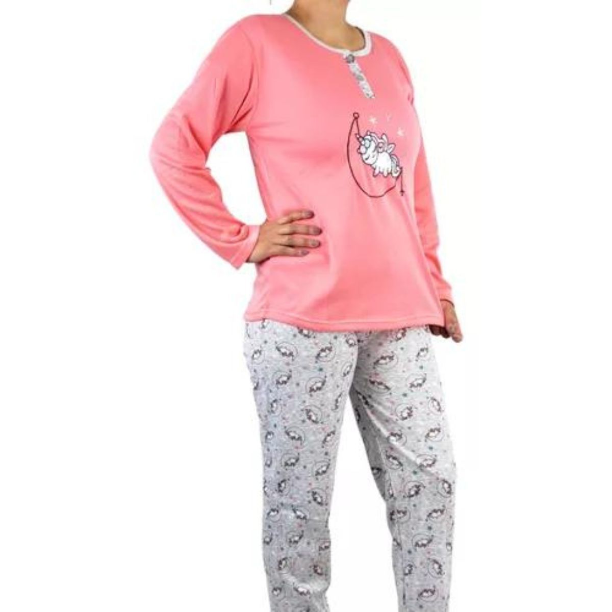 LOOK SHOP - Pijama Franela Mujer Invierno 504