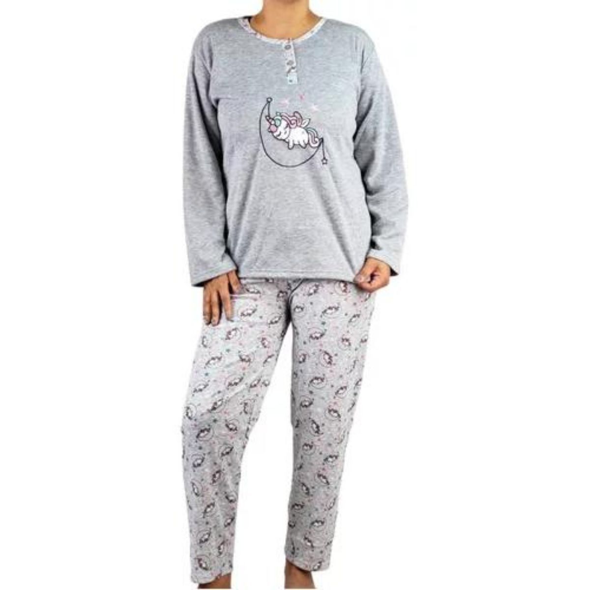LOOK SHOP - Pijama Franela Mujer Invierno 504