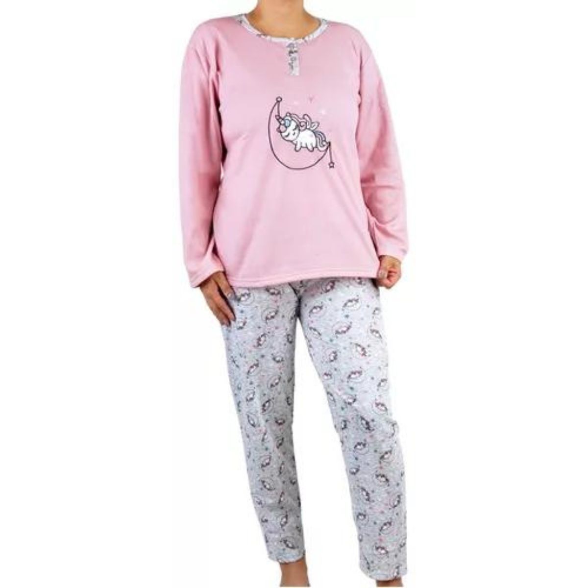 LOOK SHOP - Pijama Franela Mujer Invierno 504