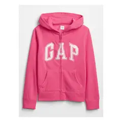 GAP - Poleron Logo Con Cierre Rosa