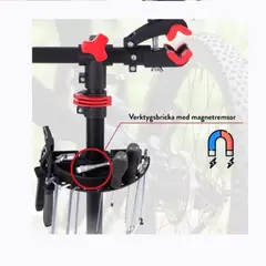 GENERICO - Atril Soporte Mantención Bicicletas Ajustable Plegable