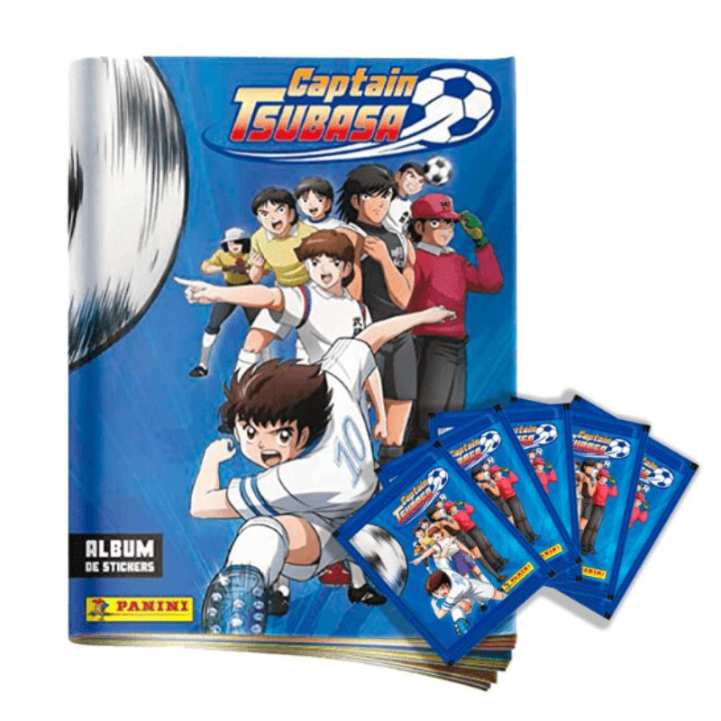 PANINI EDICIONES - CAPTAIN TSUBASA (ÁLBUM TAPA BLANDA + 50 SOBRES)