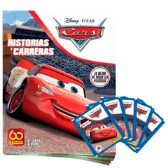 PANINI EDICIONES - CARS HISTORIAS Y CARRERAS ( ÁLBUM TAPA BLANDA + 50 SOBRES)