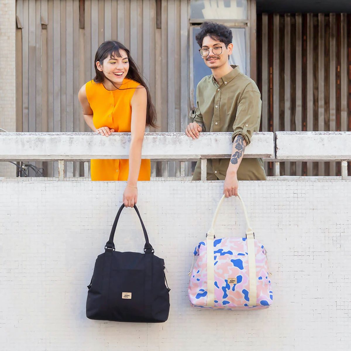 BUENAVISTA - Bolso Impermeable Travel Bag Estampado