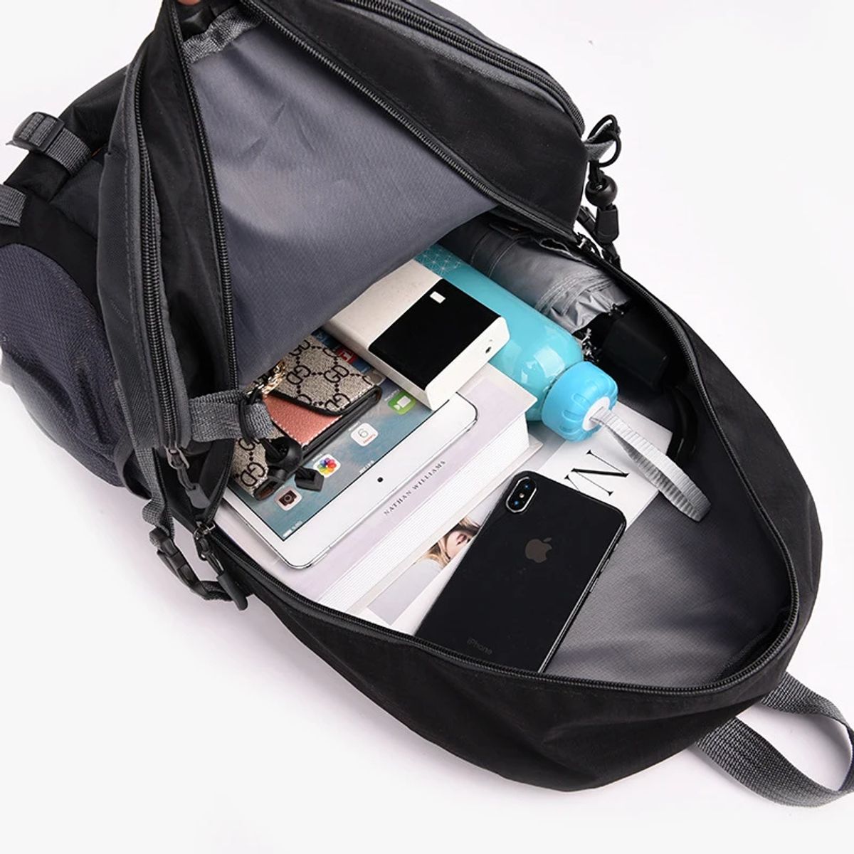 GENERICO - Mochila Impermeable 40 Litros Outdoor Camping Trekking Viaje