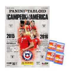 PANINI EDICIONES - EL CAMPEÓN DE AMERICA (INCLUYE 1 ÁLBUM TAPA BLANDA + 50 SOBRES)
