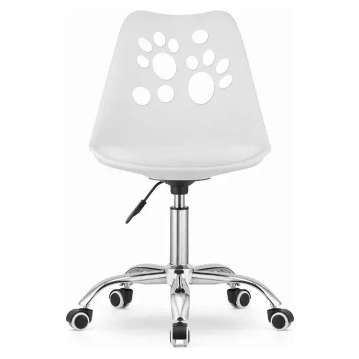 TODODESCUENTO - Silla Escritorio Eames Acolchada Tulip Infantil- Blanca