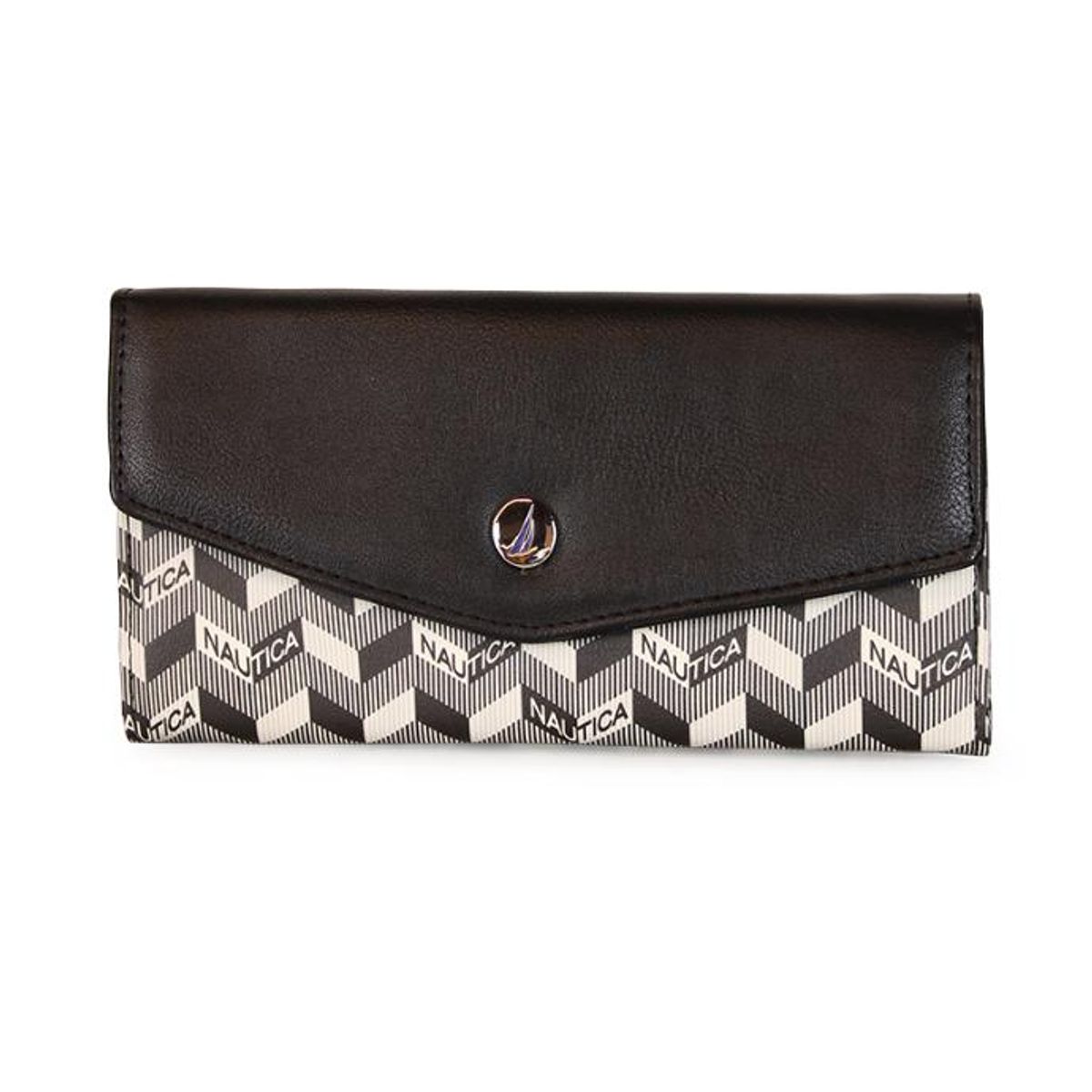 NAUTICA - Billetera de mujer Catar negra NAUTICA