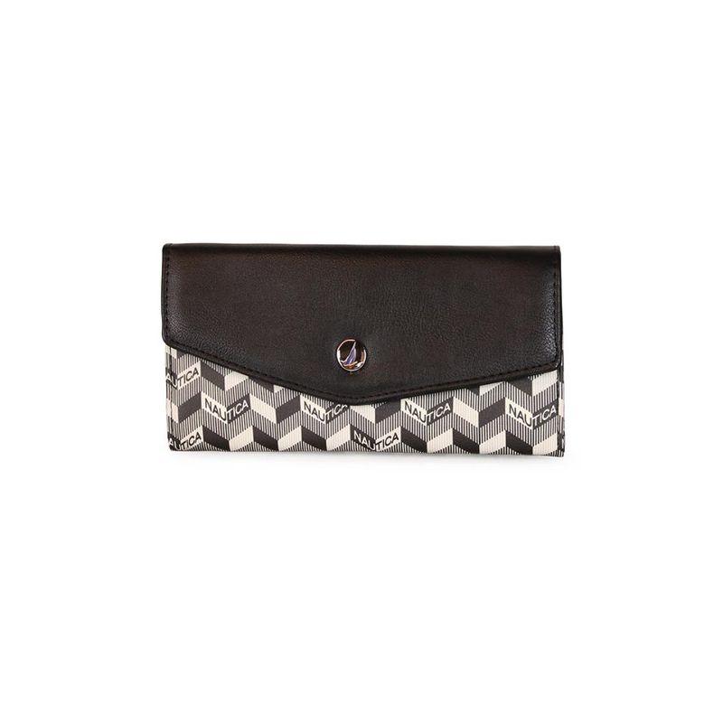 NAUTICA - Billetera de mujer Catar negra NAUTICA
