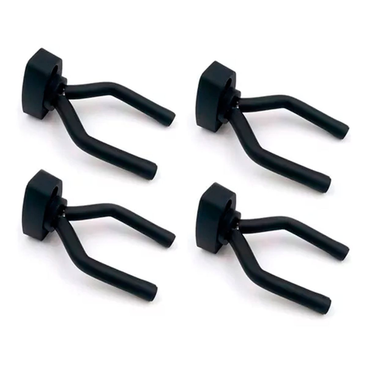 ESHOPANGIE - Pack 4 Soporte Colgador De Pared Para Guitarra Anticaída