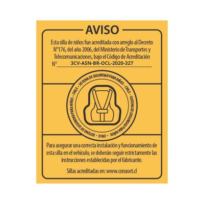 Imagen 2 del producto Silla de auto Convertible One4Life Cool Flow y Baby on board