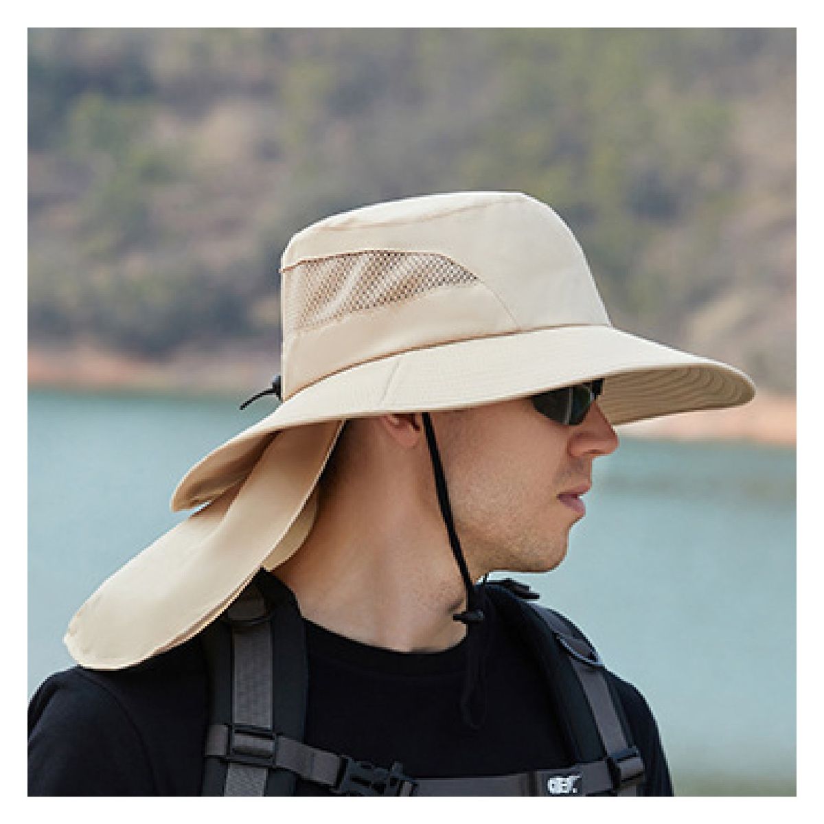 ANDESLAND OUTDOOR APPAREL - Sombrero Trekking Legionario UPF50 Fénec Unisex