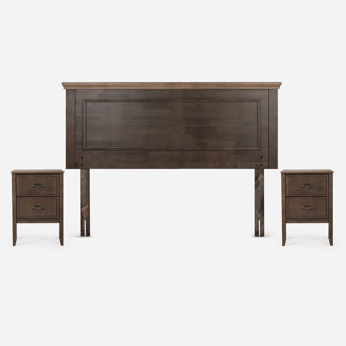 ROSEN - Cama Europea Rosen Autonomy Land 2 Plazas BD + Muebles Anna