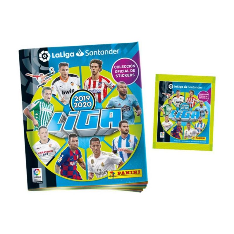 PANINI EDICIONES - LIGA ESPAÑOLA 2019- 2020 (INCLUYE 1 ÁLBUM TAPA BLANDA + 50 SOBRES)