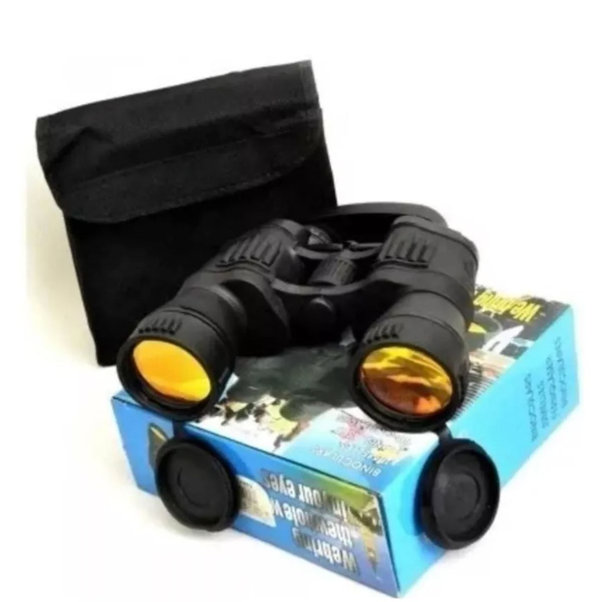 GENERICO - Binoculares Breaker Cobra Brújula Central Modelo 750 20x50