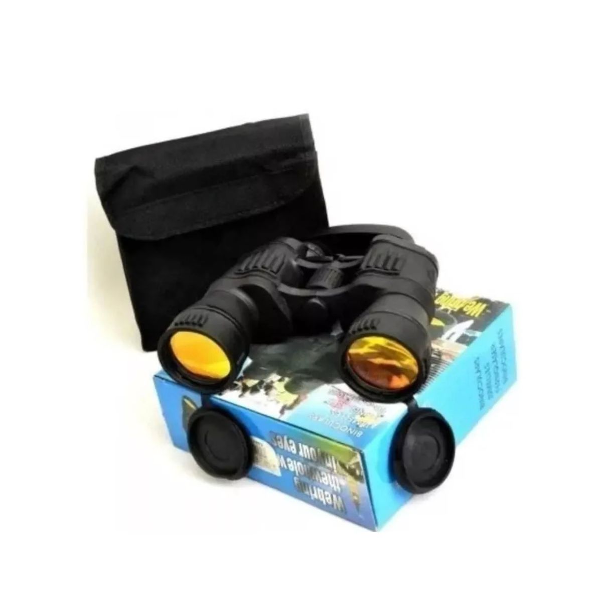 GENERICO - Binoculares Breaker Cobra Brújula Central Modelo 750 20x50