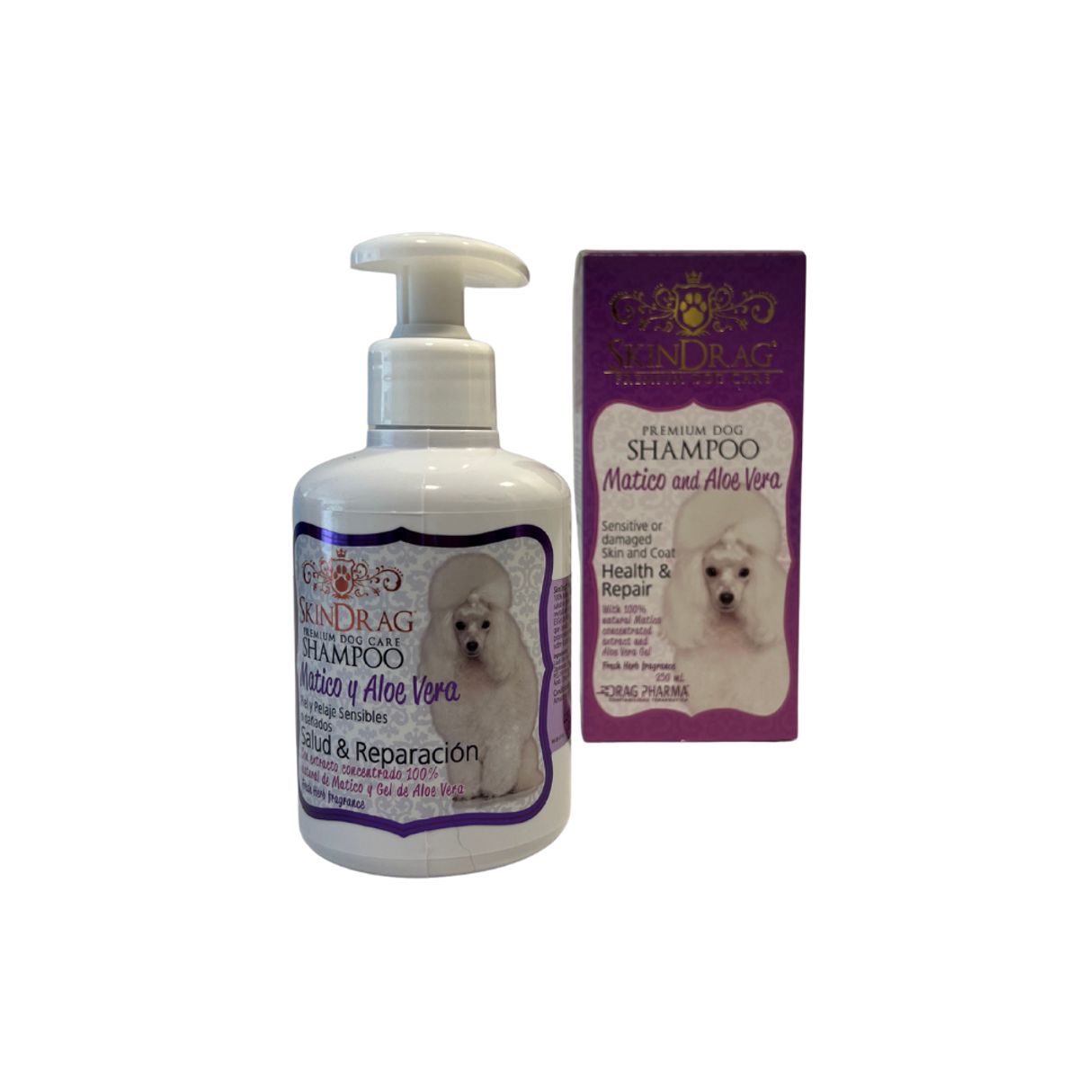 DRAG PHARMA - Shampoo Premium Matico y Aloe Vera 250 ml Skingrag