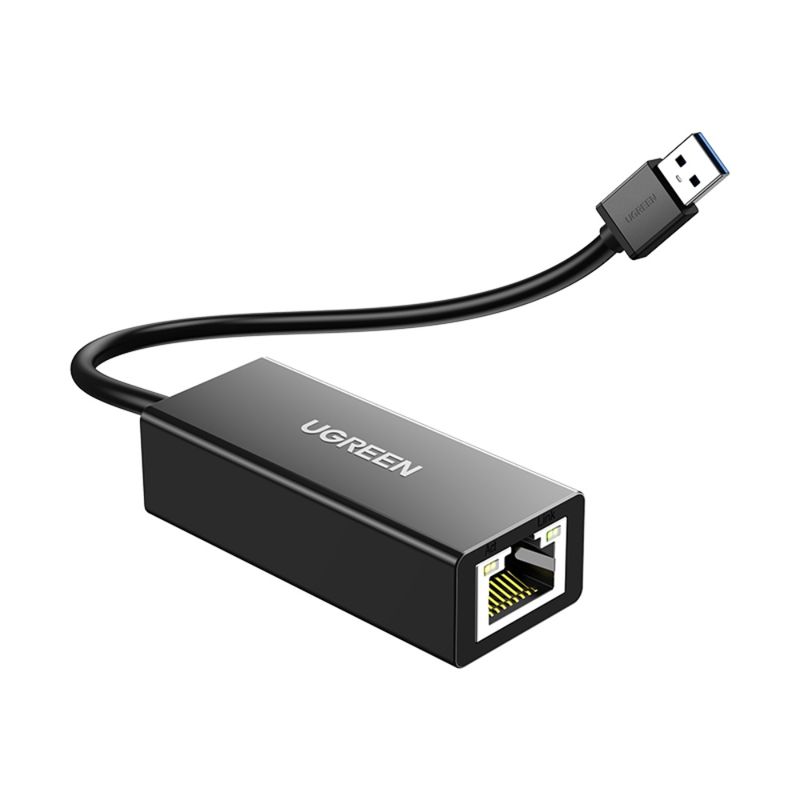 UGREEN - Adaptador Para Internet Usb-A 3.0 /Rj45 Gigabit Abs Negro Ugreen Cr111
