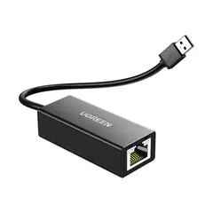 UGREEN - Adaptador Para Internet Usb-A 3.0 /Rj45 Gigabit Abs Negro Cr111