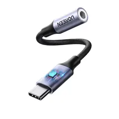 UGREEN - Adaptador USB-C a Jack 3.5mm Reforzado para Audífonos AV161