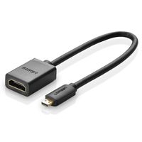 Cable Adaptador Micro-Hdmi / Hdmi H 20cm Negro 20134