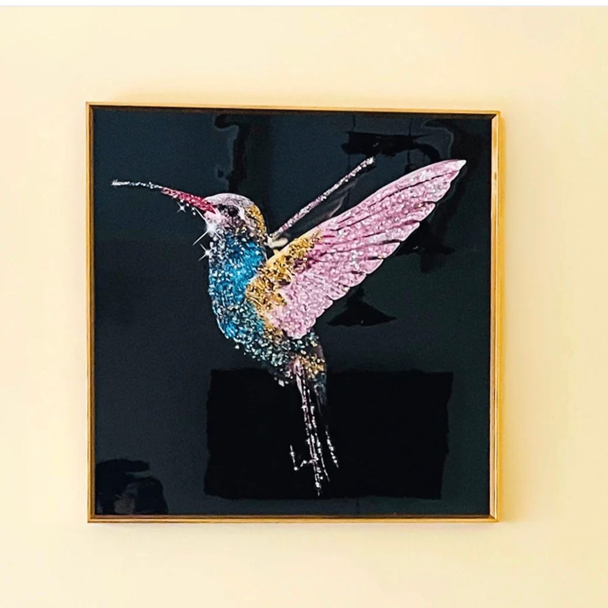 GENERICO - Cuadro de Diseño Colibrí