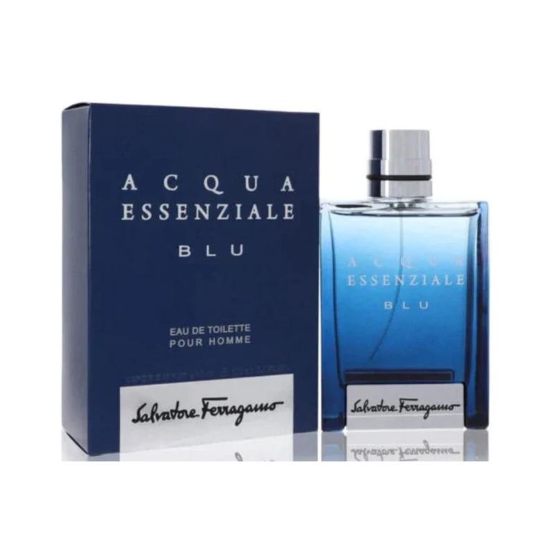 SALVATORE FERRAGAMO - Salvatore Ferragamo Acqua Essenziale Blu EDT Pour Homme 100 ML.