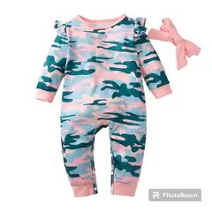 ANGO - Enterito Camuflaje Rosado