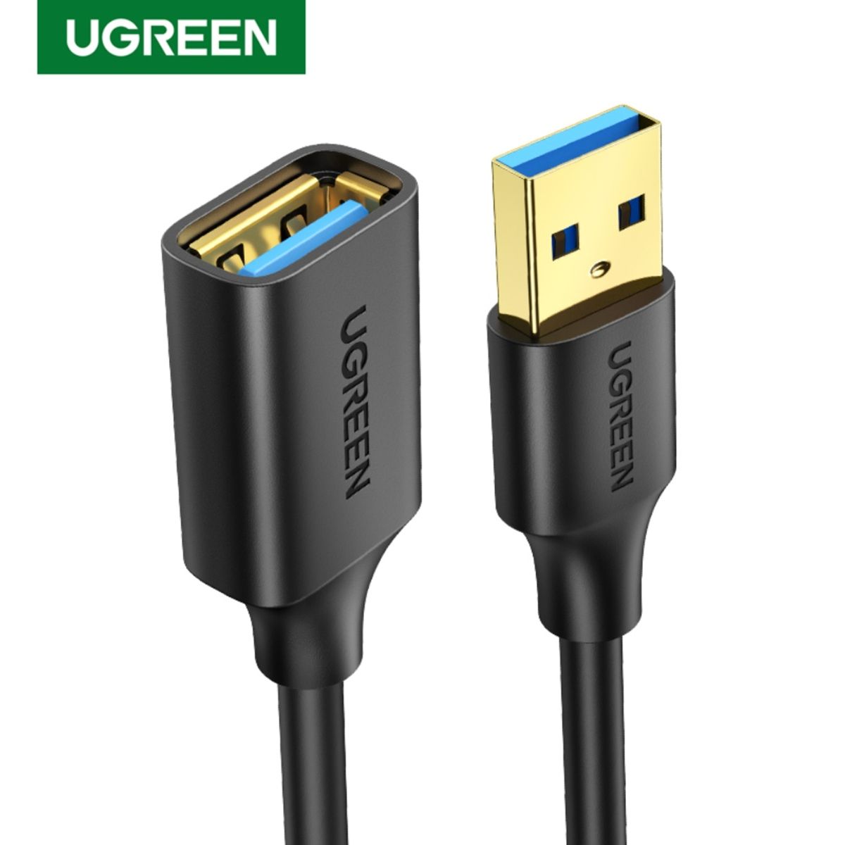 UGREEN - Cable Extension M/H 3.0 Usb-A/Usb-A 2m Negro Ugreen Us129