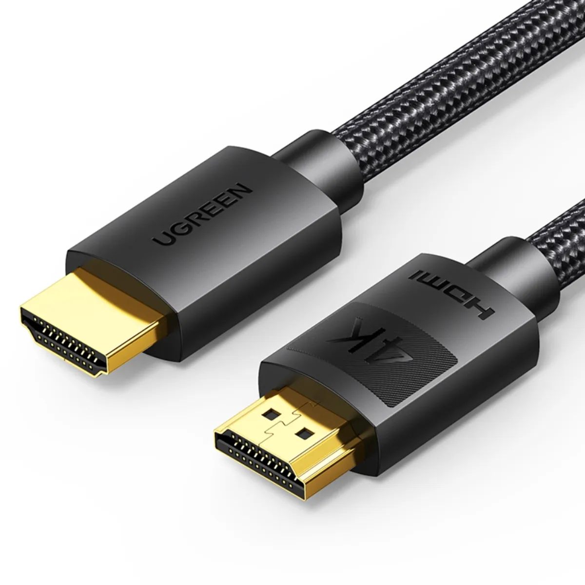 UGREEN - Cable Hdmi 1.4 4k/30hz M/M 10m Blindado Negro Ugreen Hd119
