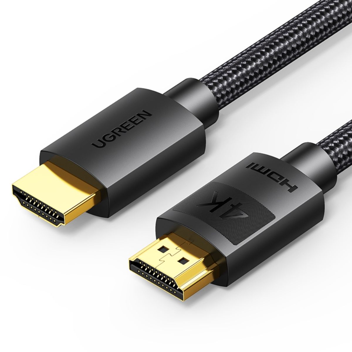 UGREEN - Cable Hdmi 1.4 4k/30hz M/M 10m Blindado Negro Ugreen Hd119