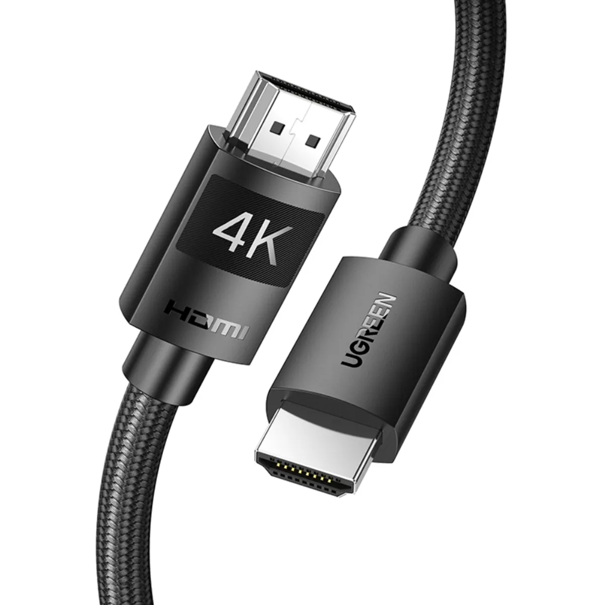 UGREEN - Cable Hdmi 1.4 4k/30hz M/M 5m Blindado Negro Ugreen Hd119
