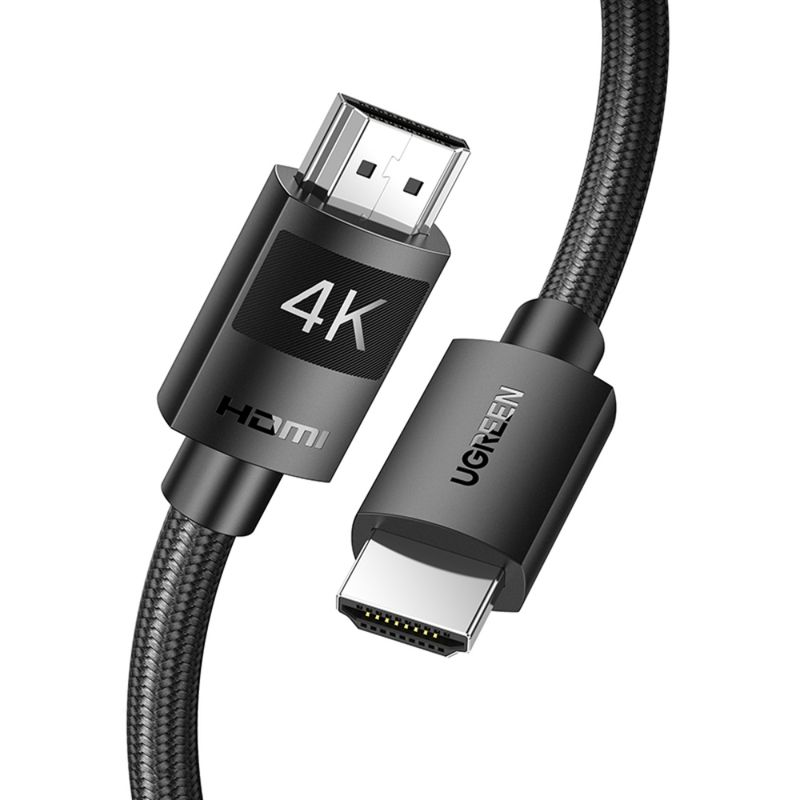 UGREEN - Cable Hdmi 1.4 4k/30hz M/M 5m Blindado Negro Ugreen Hd119