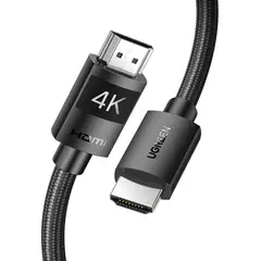 UGREEN - Cable Hdmi 1.4 4k/30hz M/M 5m Blindado Negro Hd119