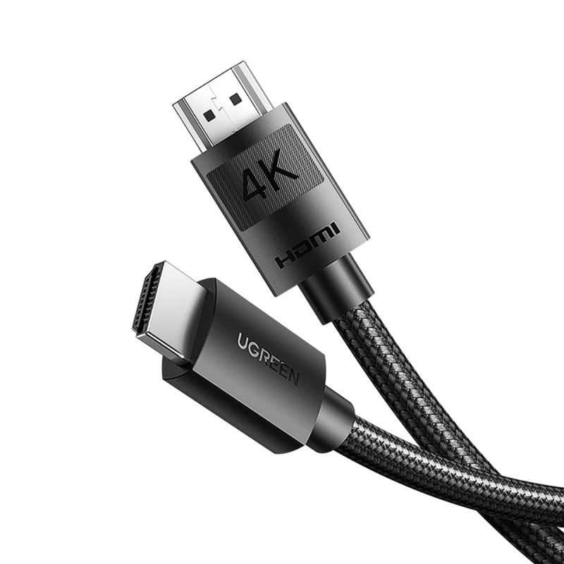 UGREEN - Cable Hdmi 2.0 4k/60hz M/M 2m Blindado Negro Ugreen Hd119
