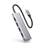 Hub Usb-C / 4 Usb-A 3.0 Aluminio Cm219