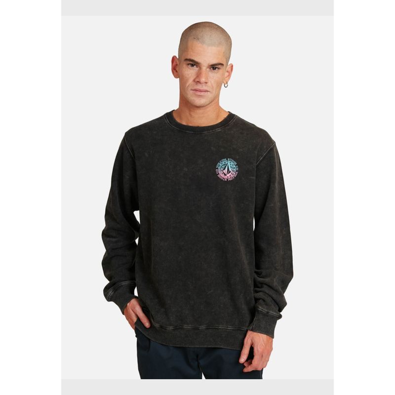 VOLCOM - Poleron BlazeBurst Negro Hombre