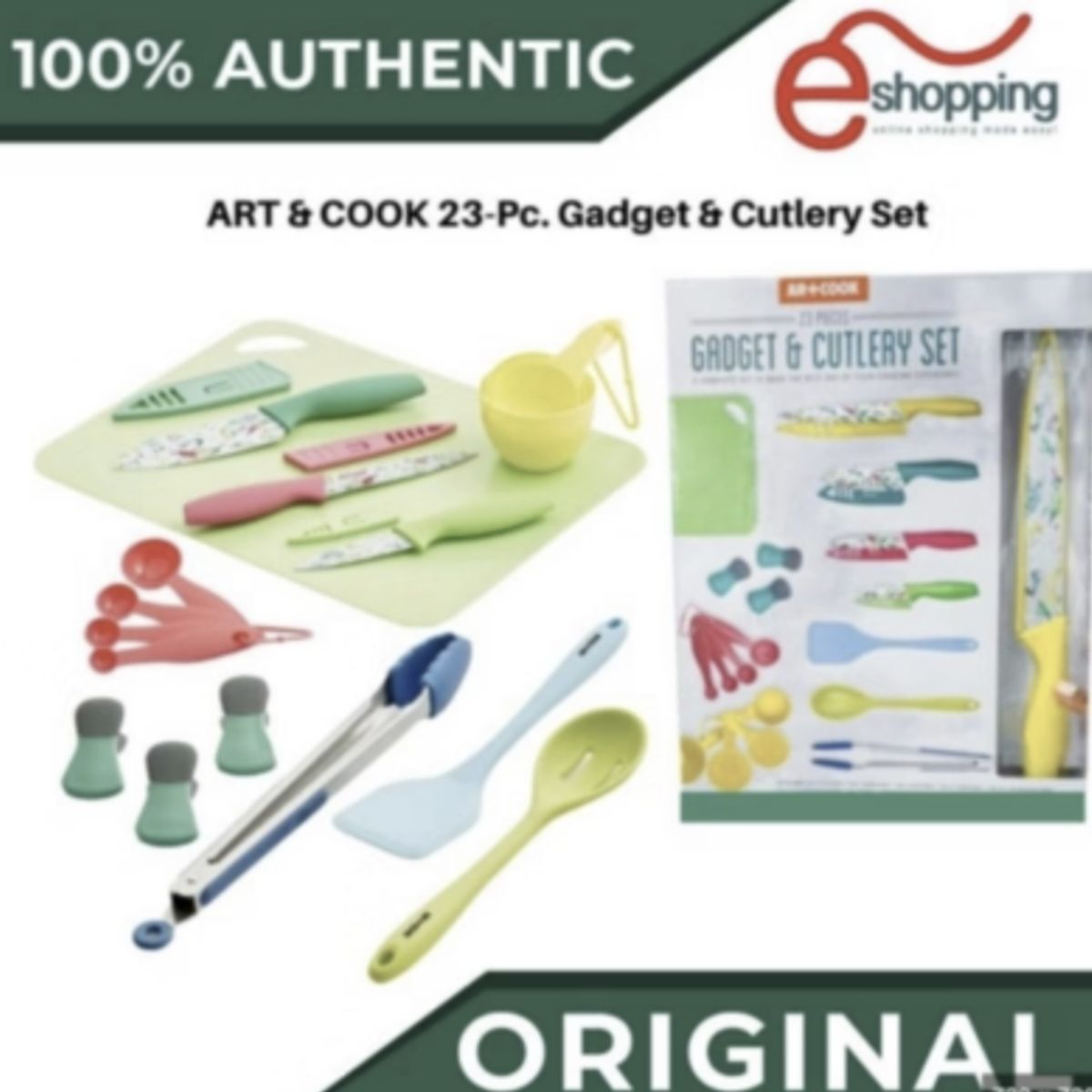 GENERICO - Set De Cuchillos Cocina Y Accesorios 23 Piezas Ar+cook