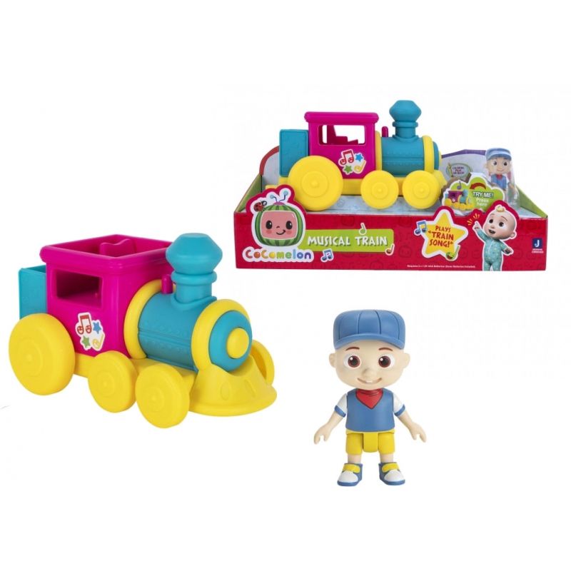 GENERICO - INTK CMW0080 COCOMELON FEATURE VEHICLE ( TRAIN )