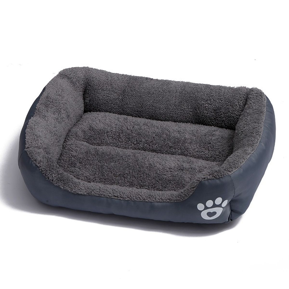 MASCO TODO - Cama Ultrasuave para mascotas Color Gris Talla L
